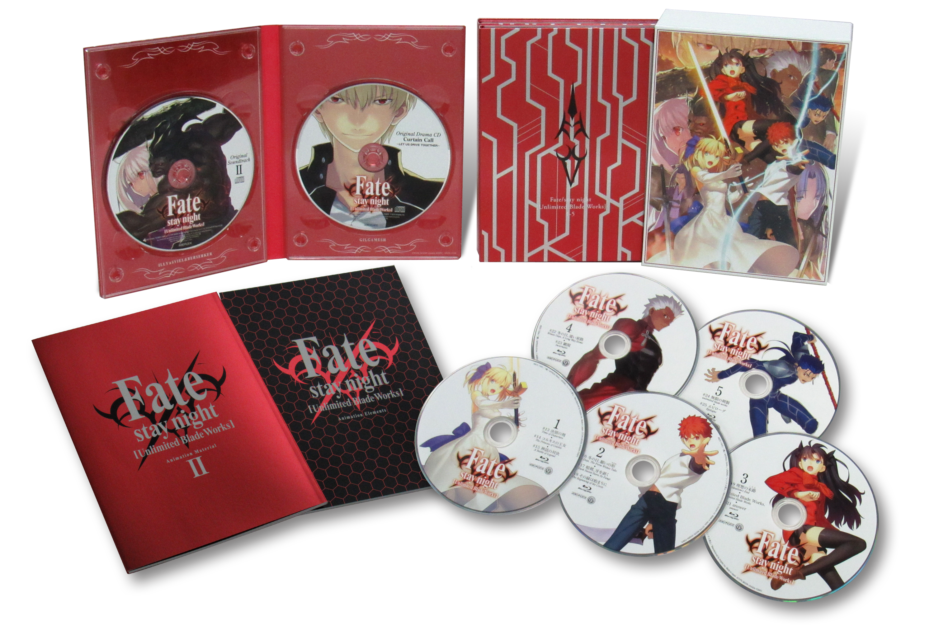 偉大な Fate/stay Ⅰ Box Disc Blu-ray night[UBW] アニメ 