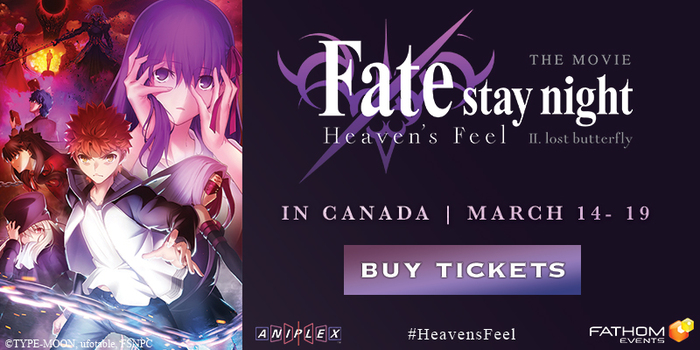 Anime Movie Review — Fate/Stay Night: Heaven's Feel II. Lost Butterfly  (ufotable)
